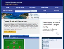 Tablet Screenshot of football-formation.com